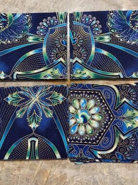46 Precut 5" Quilt Squares Assorted Fabric Charm Pack